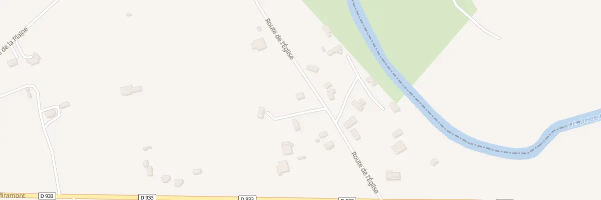 Plan du 215 Rte de l’Église à Agnac