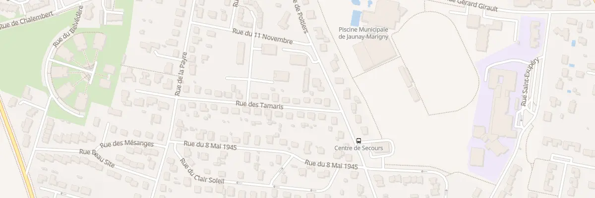 Plan du 19 Rue des Tamaris à Jaunay-Marigny