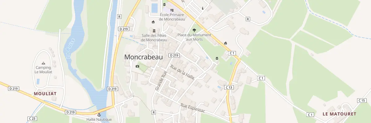 Plan du 31 Rue de la Halle à Moncrabeau