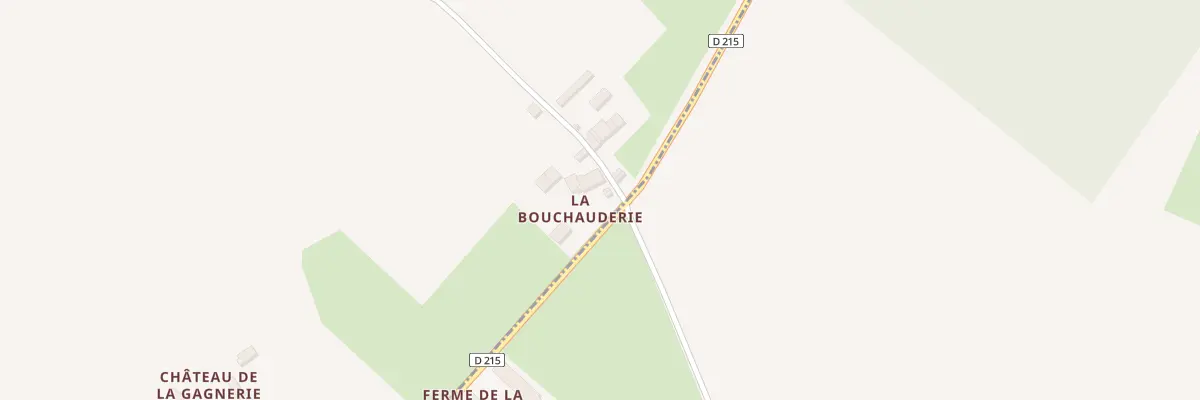 Plan du 5050 La Bouchauderie à La Bruère-sur-Loir