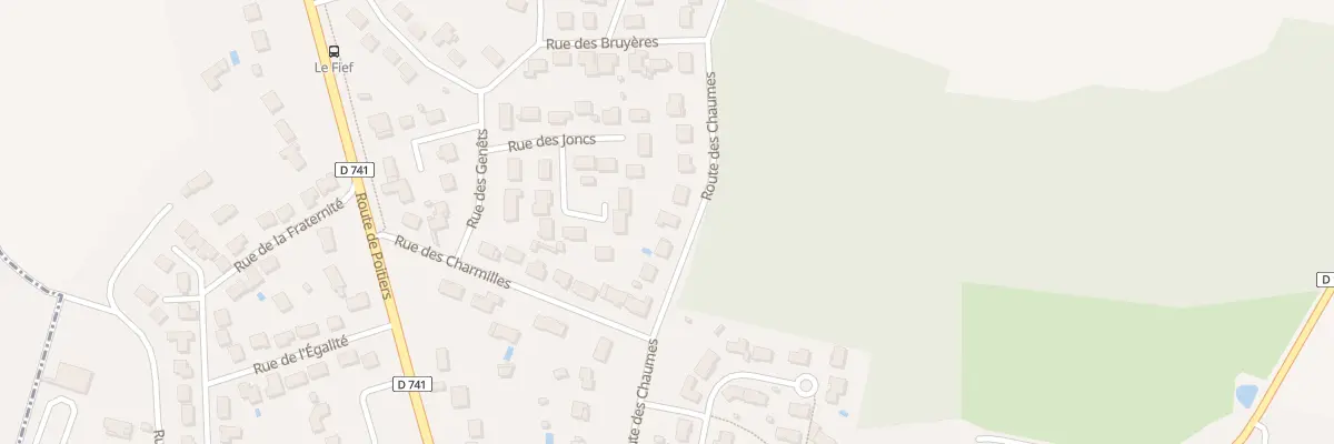 Plan du 29 Rte des Chaumes à Roches-Prémarie-Andillé