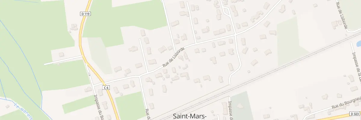 Plan du 22 Rue de Lisborde à Saint-Mars-la-Brière