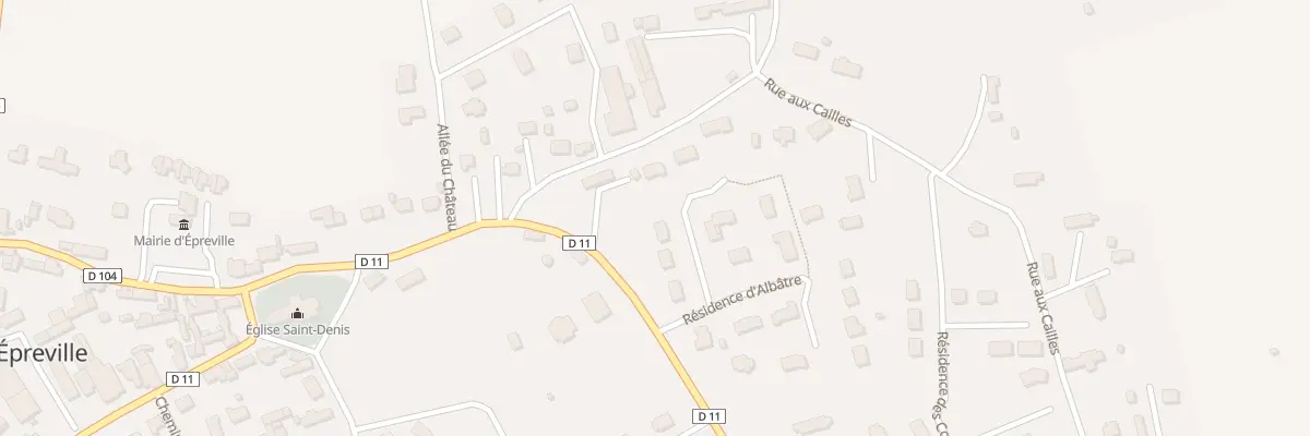 Plan du 15 Res d’Albâtre à Épreville