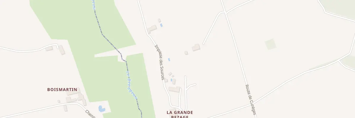 Plan du 145 Che des Cailles à Sigoulès-et-Flaugeac
