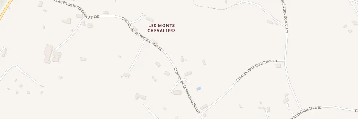 Plan du 459 Che de la Fontaine Hanoit à Bonneville-la-Louvet