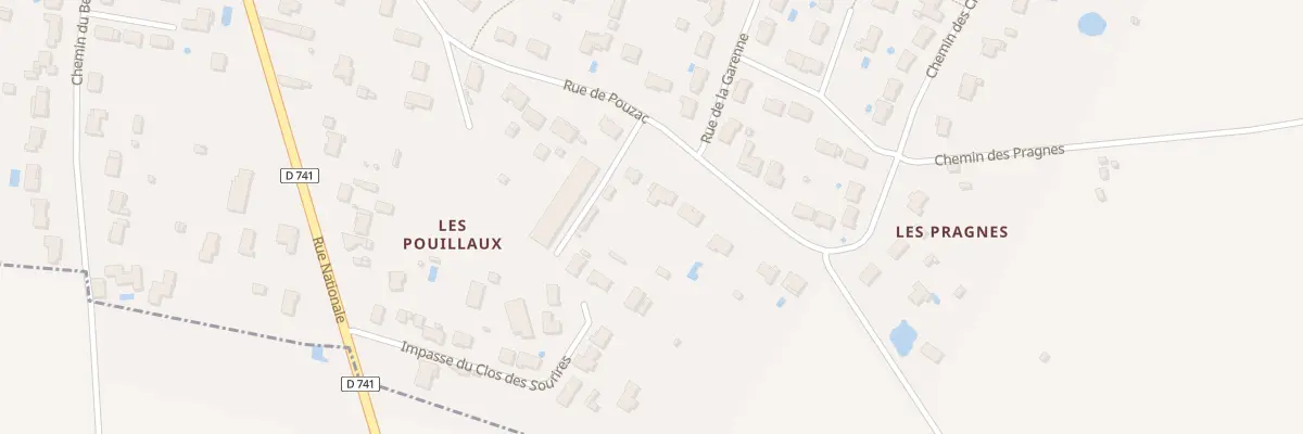 Plan du 12B Rue de Pouzac à La Villedieu-du-Clain