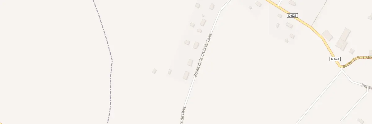 Plan du 258 Rte de la Croix Livet au Torpt