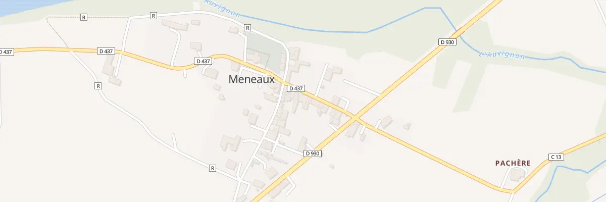 Plan du 85 Rte de Meneaux à Feugarolles