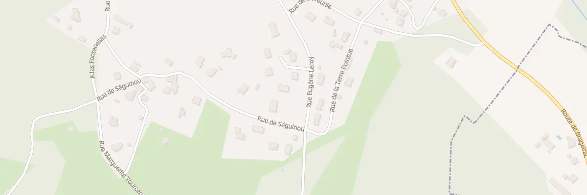Plan du 1153 Rue Eugène Leroy à Mussidan