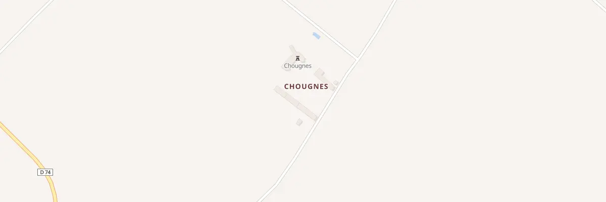 Plan du 5076 Chougnes à Saint-Christophe