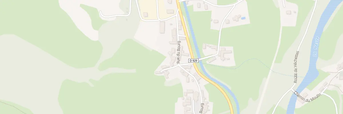 Plan du 5035 Le Village à Hèches