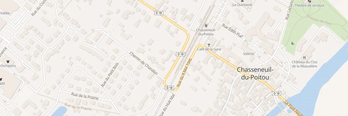 Plan du 5B Rue de la Croix Blanche à Chasseneuil-du-Poitou
