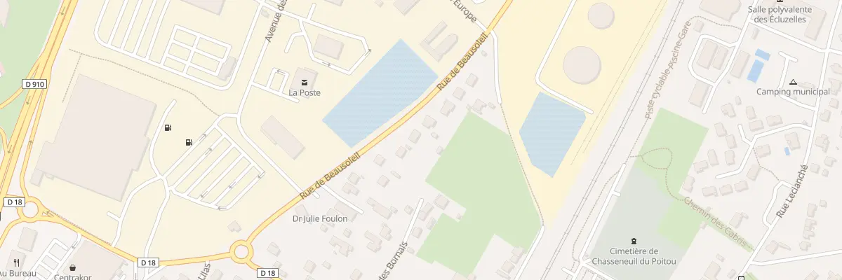Plan du 14 Rue de Beau Soleil à Chasseneuil-du-Poitou