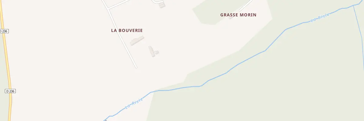Plan du 2 La Bouvrie à Planches