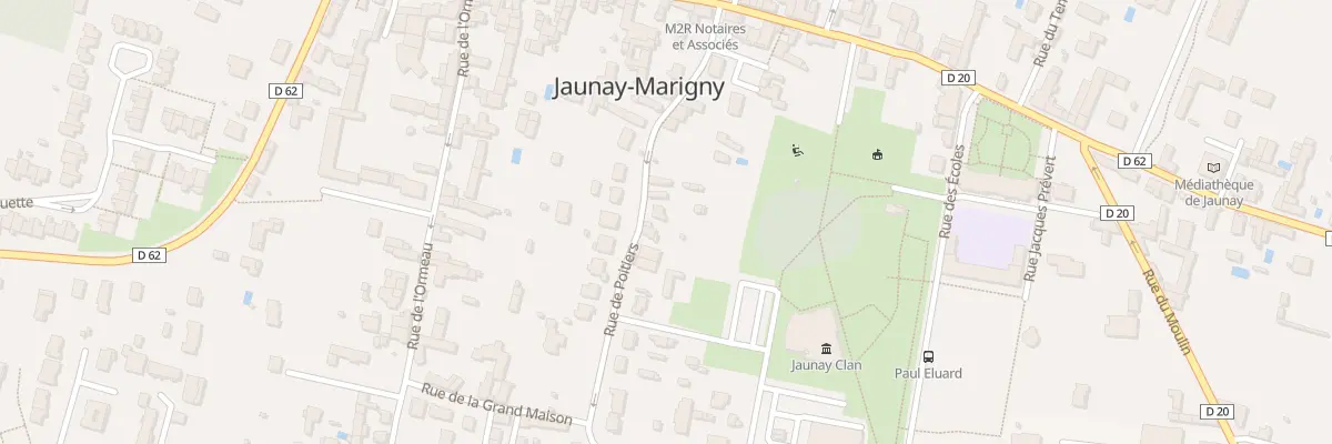 Plan du 7 Rue de Poitiers à Jaunay-Marigny