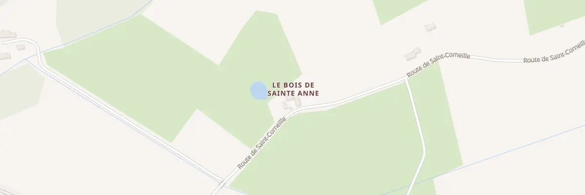 Plan du 572 Rte de Saint-corneille à Lombron