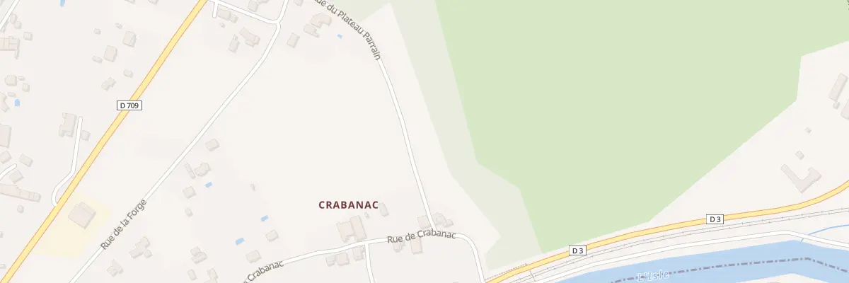 Plan du 33 Rue de Crabanac à Saint-Front-de-Pradoux