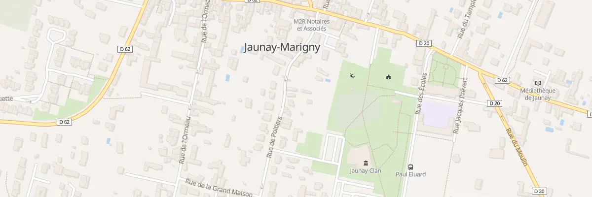Plan du 5B Rue de Poitiers à Jaunay-Marigny