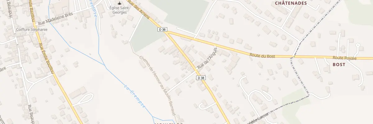 Plan du 28B Rue des Arzens à Mussidan