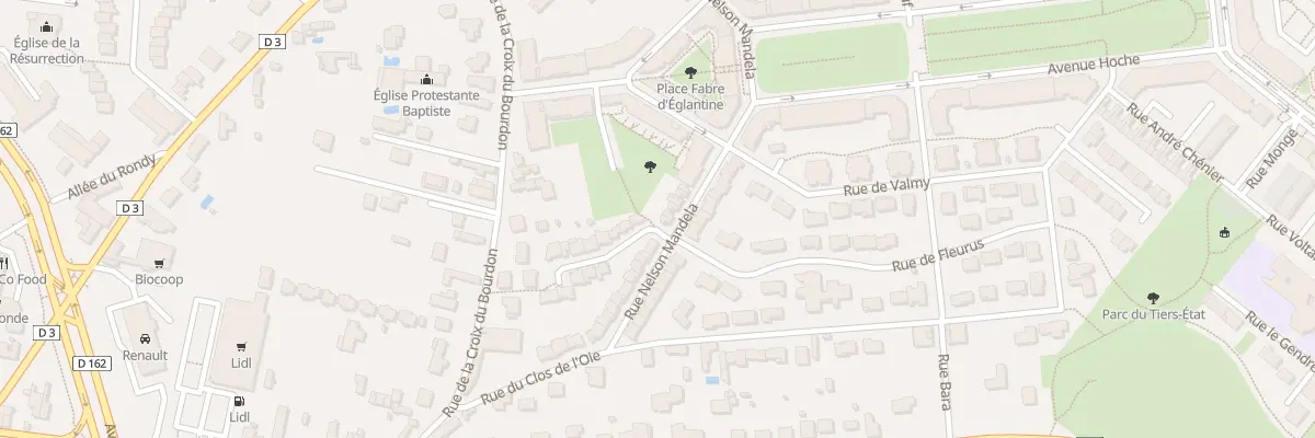 Plan du 66 Rue Nelson Mandela à Poitiers