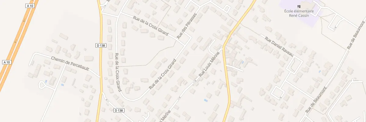 Plan du 40 Rue de la Croix Girard à Jaunay-Marigny