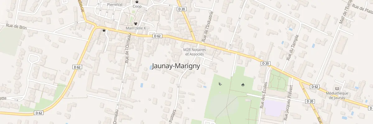 Plan du 4 Rue de Poitiers à Jaunay-Marigny
