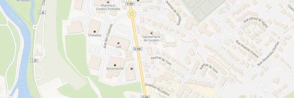 Plan du 9011 Av des Pyrenees à Saint-Orens