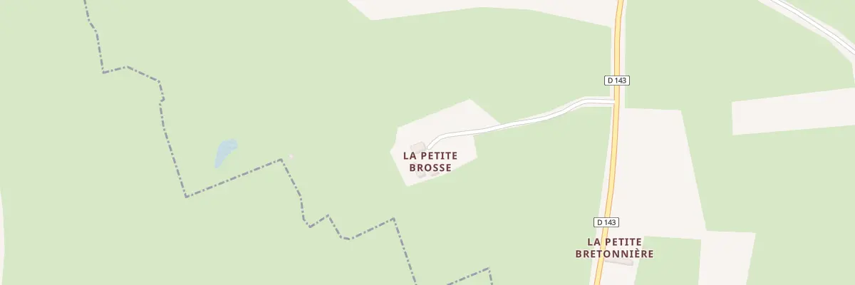 Plan du 5045 La Petite Brosse à Jauzé