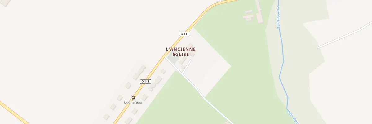 Plan du 7 L’Ancienne Eglise à Razines