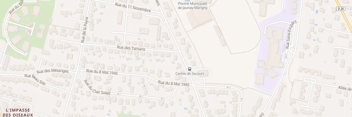 Plan du 40 Rue de Poitiers à Jaunay-Marigny