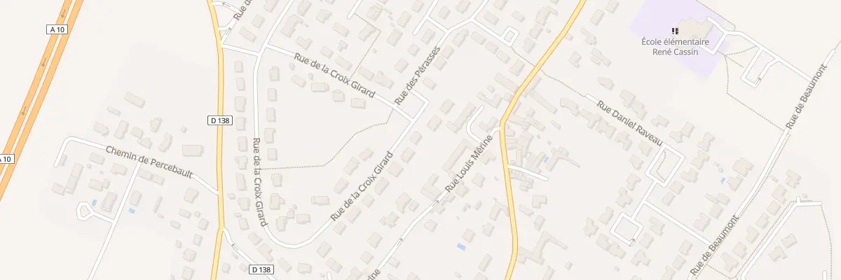 Plan du 42 Rue de la Croix Girard à Jaunay-Marigny