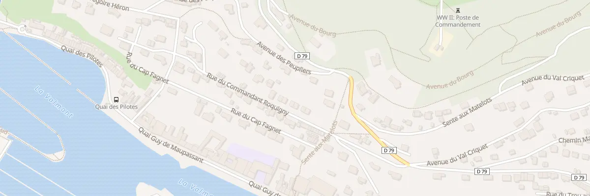 Plan du 190 Rue Commandant Roquigny à Fécamp