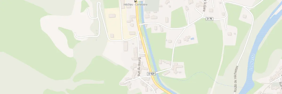 Plan du 81 Rue du Bourg à Hèches
