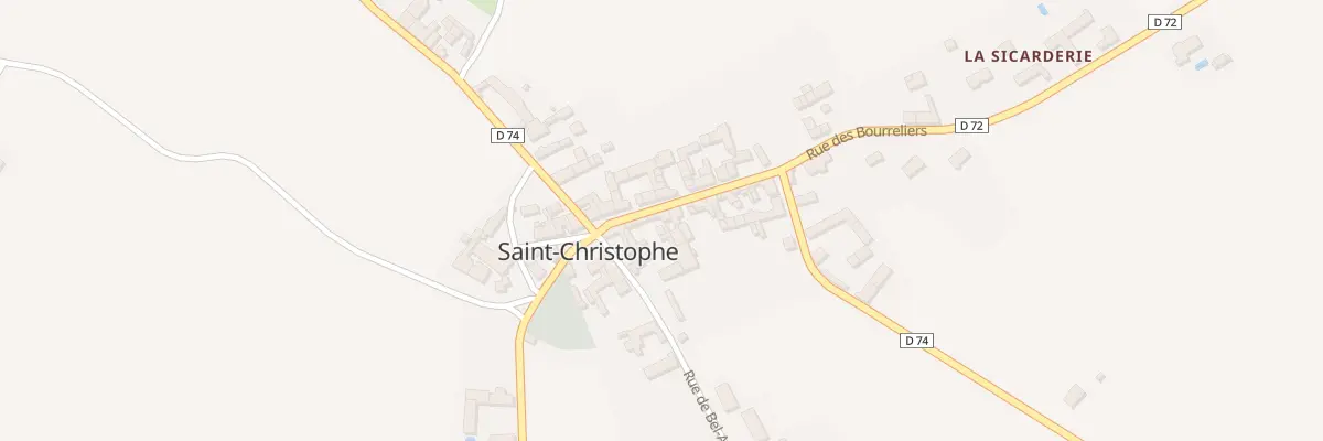 Plan du 4 Rue des Bourreliers à Saint-Christophe