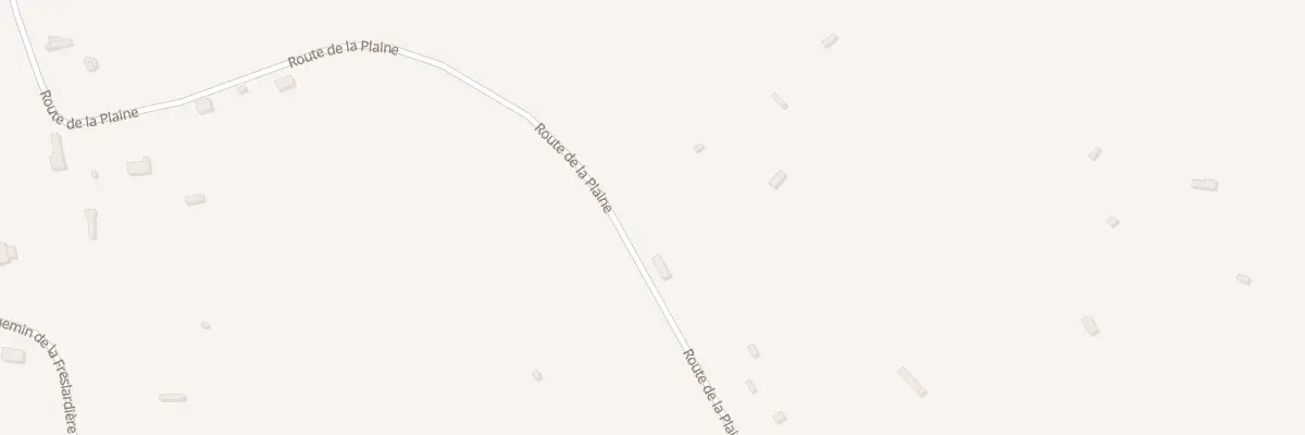 Plan du 144 Rte de la Plaine à Martainville