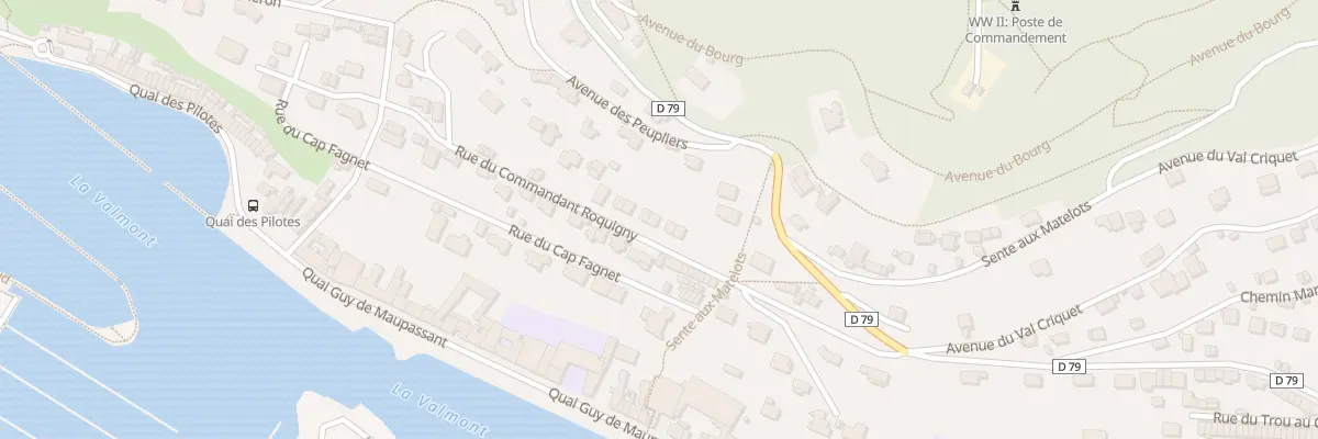 Plan du 186 Rue Commandant Roquigny à Fécamp