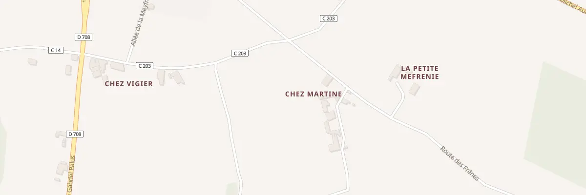 Plan du 36 Che de Trousse Coutillou à Verteillac