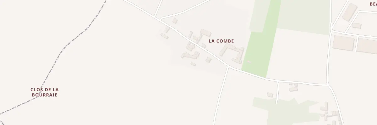Plan du 5 La Combe à Courcoué