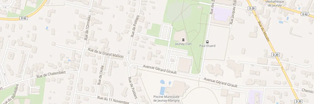 Plan du 17 Rue de Poitiers à Jaunay-Marigny