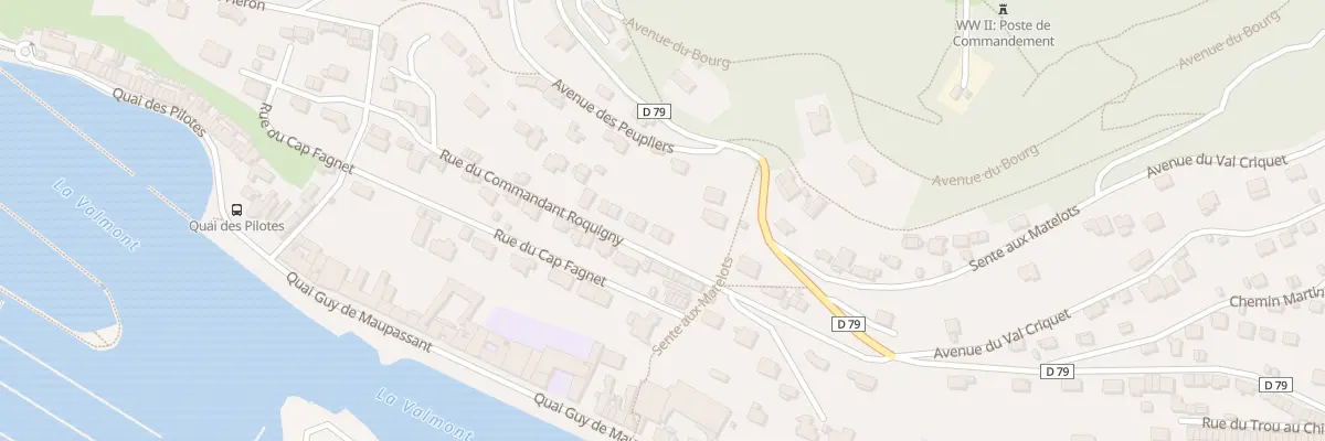 Plan du 170 Rue Commandant Roquigny à Fécamp