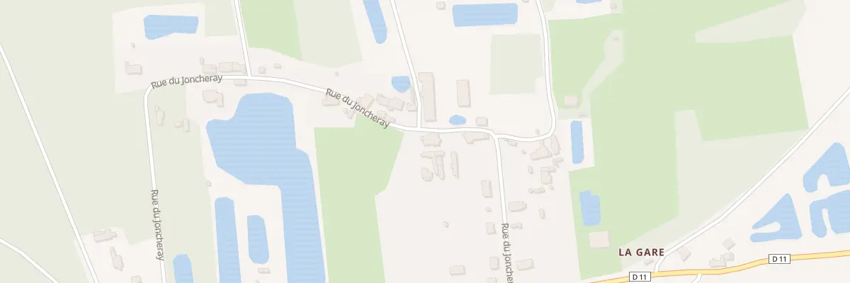 Plan du 12 Rue du Joncheray à La Bruère-sur-Loir