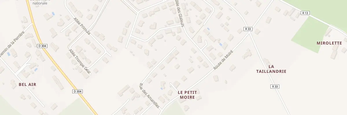 Plan du 18 Rue des Amarelles à Parigné-l’Évêque