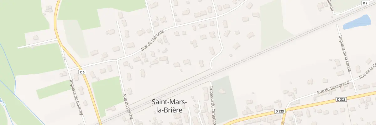 Plan du 26 Rue de Lisborde à Saint-Mars-la-Brière