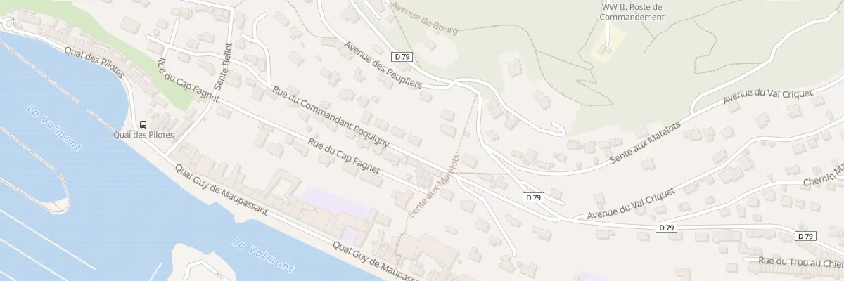 Plan du 166 Rue Commandant Roquigny à Fécamp
