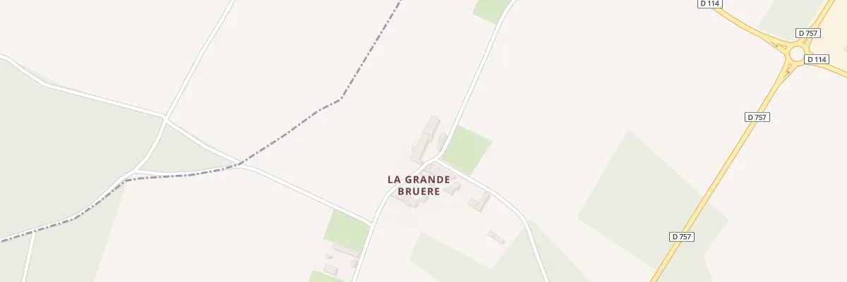 Plan du 6 La Grande Bruère à La Tour-Saint-Gelin