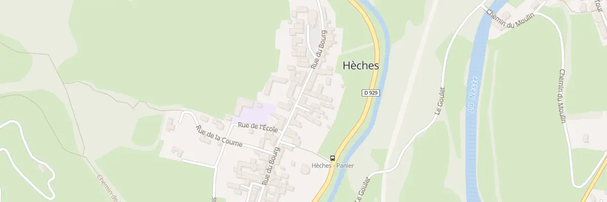Plan du 5078 Le Village à Hèches