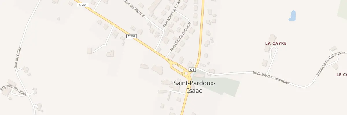 Plan du 27 Rue Claude Debussy à Saint-Pardoux-Isaac