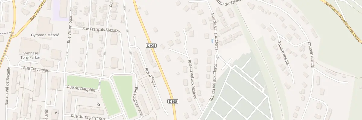 Plan du 8 Ptr Pte Rue du Val aux Clercs à Fécamp