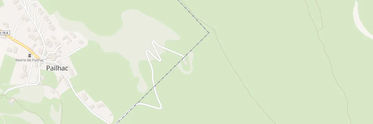 Plan du 5000 Barrane à Pailhac