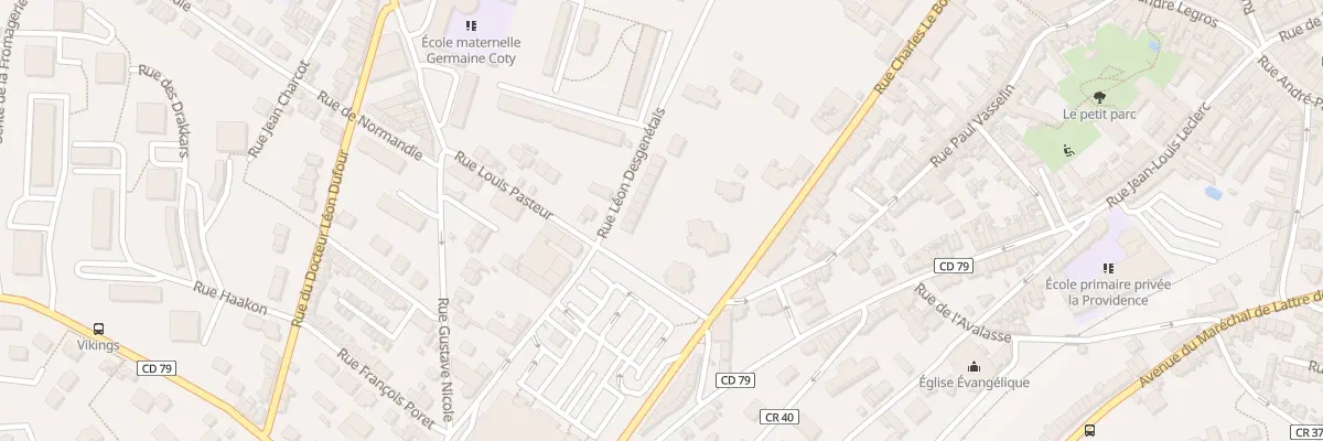 Plan du 61 Rue Leon Degenetais à Fécamp
